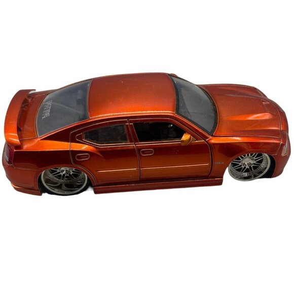 big time muscle 2006 dodge charger 2019 #90798 chryster group toy car 8x3" READ - Picture 1 of 10